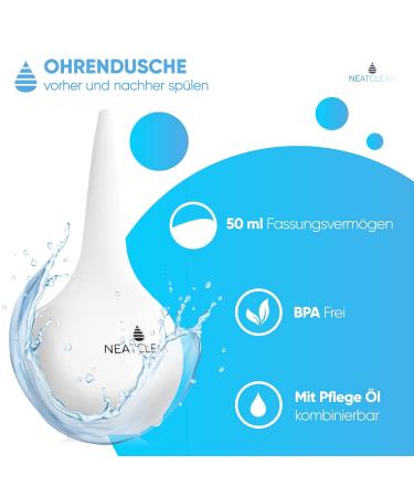 Neatclean 8-in-1 Ear Wax Removal Set - Stainless Steel Ear Cleaner with Premium Storage Box - Effective & Reusable Tools for Adults - Buy Online on GoSupps.com