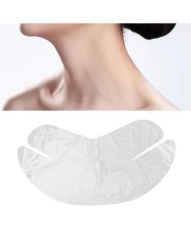 Beauty Plastic Neck Mask 200 Pieces Plastic Neck Mask Disposable Neck Mask Transparent Beauty DIY Moisturizing Sealing Film - Buy Online on GoSupps.com
