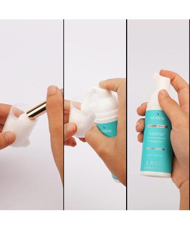 Premium Oil-Free Lash Shampoo for Eyelash Extensions - Gentle Cleanser and Care Remover - Buy Online on GoSupps.com