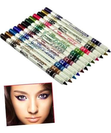 Healvian 2 Pieces 12 12 in 1 Makeup Pencils Glitter Lip Eyebrow Liner For Parties Weddings School - Buy Online on GoSupps.com