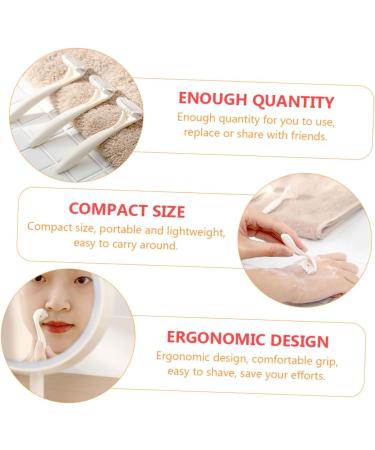 Frcolor 3-in-1 Women's Razor for Facial Arm and Bikini Hair Removal - Intimate Hair Trimmer for Smooth Skin - Buy Online on GoSupps.com