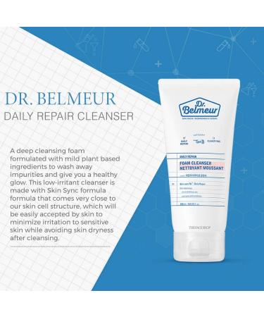  The Face Shop Dr.Belmeur Daily Repair Foam Cleanser 150ml - Buy Online on GoSupps.com
