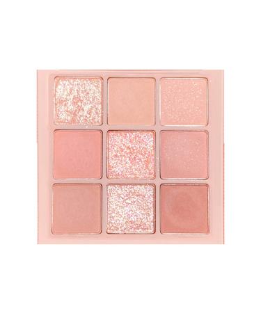 9-Color Eyeshadow Palette Shimmer Matte Lasting Eyeshadow Palette Korean Makeup Mimore Cosmetics Eyeshadow Palette (United States)
