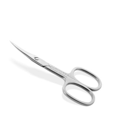 Otto Herder nail scissors bent - Extra sharp nail scissors Solingen 9cm with curved cutting edge made of high -quality stainless steel for fingernails and footnails 9 cm bent