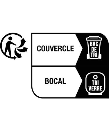 MAILLE - Aperitif - Crushed Black and Green Olives - gourmet recipe - fully recyclable glass jar - 95g - Buy Online on GoSupps.com