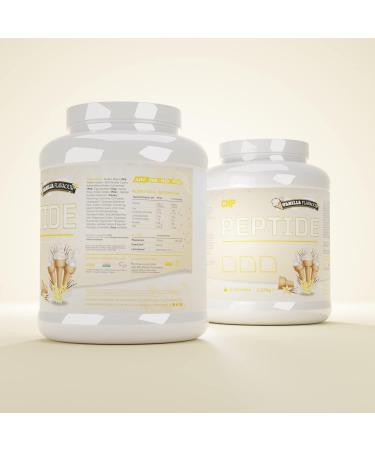 CNP Professional Peptide High Protein 48g Premium Timed Release Protein Blend Micellar Casein Digestive Enzymes 2.2Kg 6 Flavours Available (Vanilla) New Vanilla - Buy Online on GoSupps.com