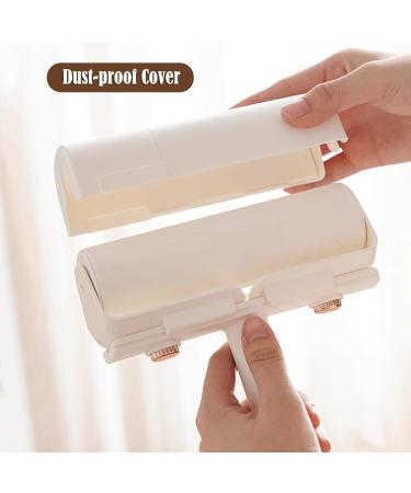 Floor Pet Hair Lint Roller - 16/19/24 cm Sticky Mop with 4ft Handle Large Lint Remover for Home Includes 180 Sheets Refills - Buy Online on GoSupps.com