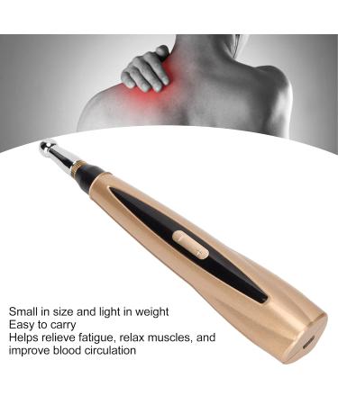 Electronic Acupuncture Pen - Laser Meridian Therapy Device with 4 Massage Heads | Pain Relief & Wellness Tools - Buy Online on GoSupps.com