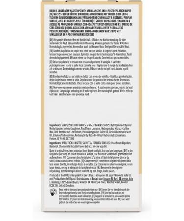 Buy Amazon Bikini Wax Strips - Vanilla Fragrance Gentle Fabric 16 Pieces 4-Pack for Smooth Bikinizone - International Shipping Available - Buy Online on GoSupps.com