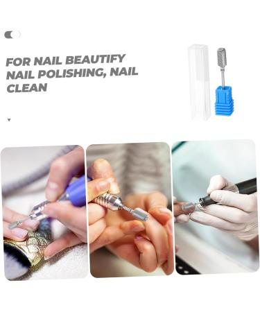Ipetboom Manicure Nail Bits Remove Nail Polish Drill Bits Cuticle Nail Bit Drill Bits for Nails Cuticle Manicure Drill Bits Cuticle Drill Bits for Manicure Tungsten Steel Nail Drill Clean 4.9x0.5cm As Shown - Buy Online on GoSupps.com