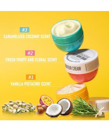 Bum Cream 80ml Vanilla Pistachio Scent Bum Butt Cream to Firm Smooth and Tighten Skin Moisturizing Body Cream - Buy Online on GoSupps.com