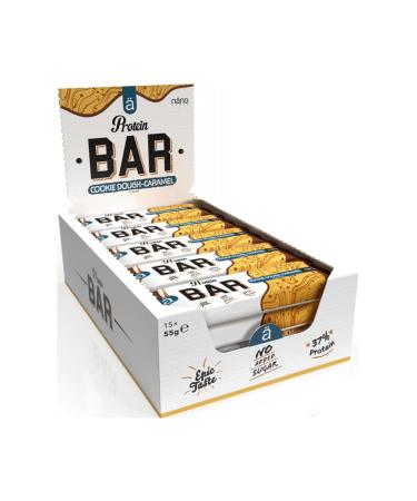 NanoSupps Protein Bar (15x55g) Cookie Dough-Caramel