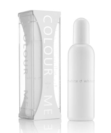 Colour Me White by Milton-Lloyd - Perfume for Men - Aromatic Fougere Scent - Opens with Bergamot Orange and Neroli - Blended with Cedar Patchouli and Musk - Modern Fragrance - 3 oz EDP Spray White 3 Fl Oz (Pack of 1)
