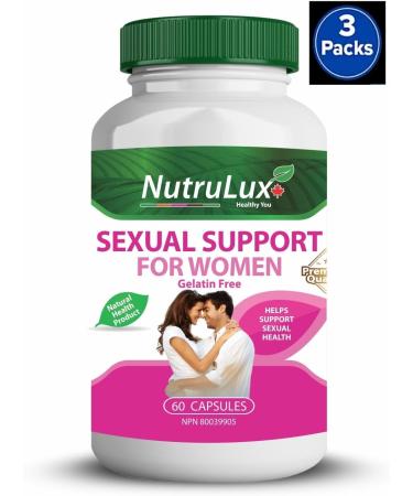 Sexual Support For Women (100 mg Shatavari) Halal Gelatin Free Capsules (Pack of 3) - Buy Online on GoSupps.com