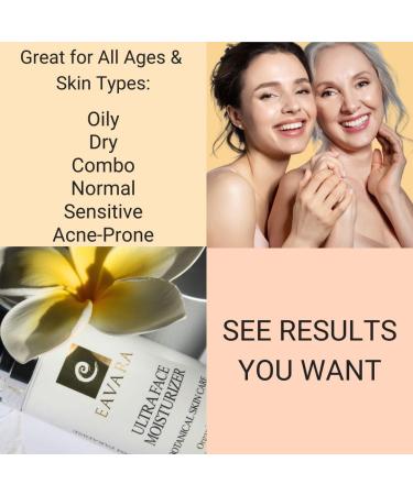 Organic Face Moisturizer Cream with Collagen Peptides & Hyaluronic Acid - Anti-Aging Paraben-Free Lotion for Men & Women | Award-Winning Hydration with Shea & Jojoba - Buy Online on GoSupps.com