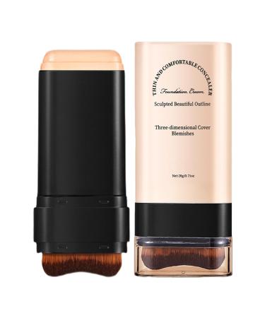 Contour stick concealer full area natural primer with brush contour sticks foundation with light finish for nose forehead hollows of the cheeks Mothers Day office