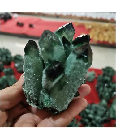 Natural Crystal Rough Crystal Cluster 1pcs Natural Green Ghost Phantom Quartz Crystal Cluster Specimen Home Decoration (Size : 200-300g) - Buy Online on GoSupps.com