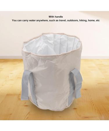 Collapsible Foot Bath Basin Foot Bath Basin Portable Foot Soak Tub Feet Soaking Bucket Foldable Bucket Foot Soaking Bag Foot Spa Bucket for Outdoor Travel Camping (Beige) - Buy Online on GoSupps.com