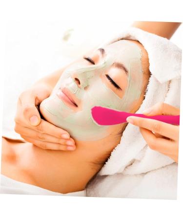 FRCOLOR 4 Pcs Facial Cleansing Brush Manual Silicone Facial Scrubber Silicone Cleaning Brush Scrubber Massager Silicone Brush Silicone Stick Cleasing Milk Handheld Rosyx2pcs 16.5*3cmx2pcs - Buy Online on GoSupps.com
