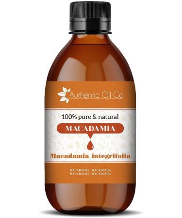 Macadamia oil 100% pure and natural plant-based vegan and not tested on animals 250ml 250 ml (1 pack)