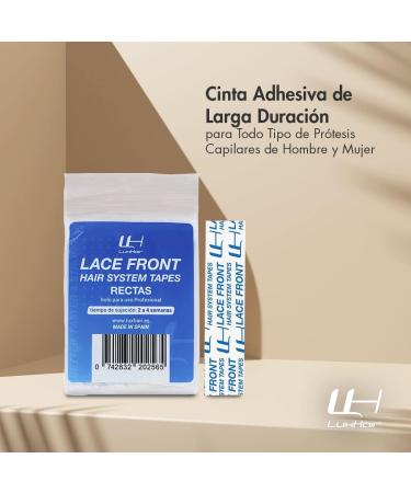 Adhesive Tape for Wigs and Lace Front Prosthetics - Double-Sided and Gentle - High Adhesive Power - Strong and Extra Firm Hold for up to 4 weeks - Straight Contours - 36 Units - LuxHair - Buy Online on GoSupps.com