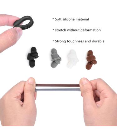 8 Pieces Silicone Glasses Ear Hooks & Pads | Anti-Slip Ear Holders for Sunglasses | Essential Accessories - Buy Online on GoSupps.com