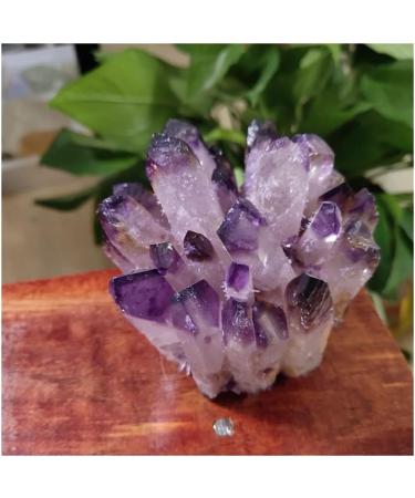 Natural Crystal Rough Crystal Natural Amethyst Cluster raw Stones geode Quartz Crystal Minerals Gemstone Remove Negative (Size : 300-400g) - Buy Online on GoSupps.com