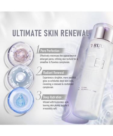 TRUU Skin Renewal Treatment Essence | Pore Refining Hydrating & Clarifying | Probiotics & Oxygenated Essence | Enhance Skin Barrier & Radiance | 5.3 Oz - Free International Shipping - Buy Online on GoSupps.com