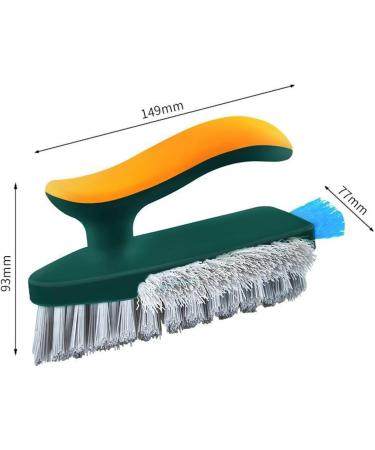 Gap Brush Floor Brush Scraping Brush Bathroom Floor Brush Bathroom Corner Gap Toilet Cleaning Brush White Gray - Buy Online on GoSupps.com
