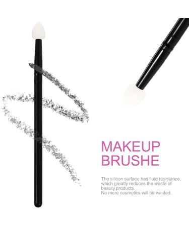 FOMIYES 5pcs Silicone Eyeshadow Brush Silicone Basting Brush Professional Eye Cosmetic Brush Face Lip Gloss 13x1cm As Shown - Buy Online on GoSupps.com