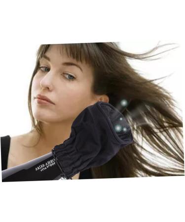 FOMIYES 2 pcs Dryer Nylon Diffuser Home Lightweight Cover Bag Shield Supplies Wind for Hairdressing Hair 13.2*10.3cmx2pcs Blackx2pcs - Buy Online on GoSupps.com