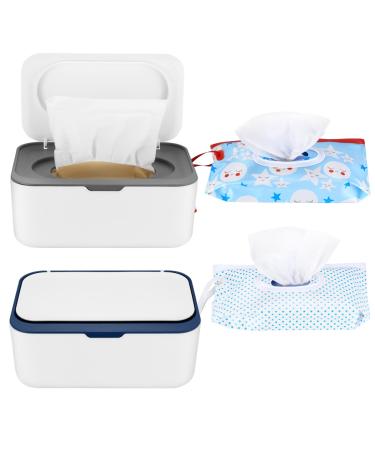 2 pieces of wet wipes Box baby wet toilet paper box donor box for wet wipes children towel box napkin box with 2 pieces of baby wet wipes donor bag