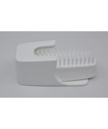 MAAJ NAIL BRUSH/NAIL BRUSH/HAND BRUSH DOUBLE-SIDED + WALL HOLDER plastic - VEGAN - Made IN Germany