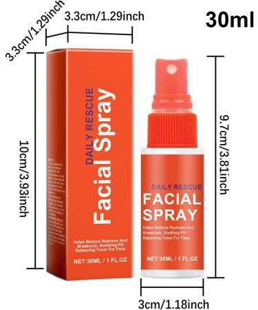  Nbhuiakl Soothing Facial Toner - 30 ml - Hydrating Facial Toner - Soothing Facial Spray - Improves Sensitive Skin - Soothing Facial Spray - Buy Online on GoSupps.com