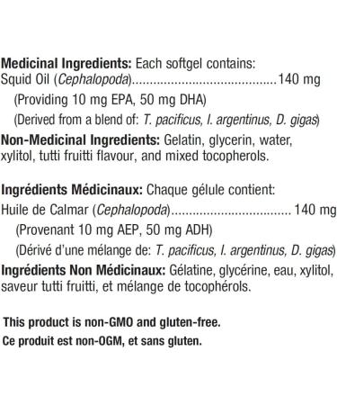 Metagenics - MetaKids DHA - Brain Eyes and Nerves Support with Squid Oil - 120 Softgels - Buy Online on GoSupps.com