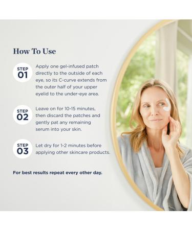 Ultra Firm Lifting Eye Mask - Tighten & Smooth Wrinkles Reduce Dark Circles Brighten Eyes with Rhodiola Rosea Extract - Shop Now for Youthful Eyes - Buy Online on GoSupps.com