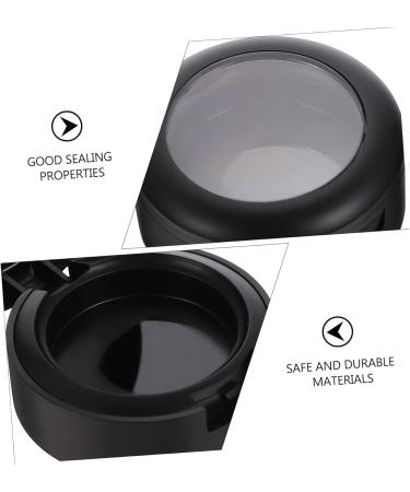 Beatifufu 40 pcs empty eye shadow box makeup samples bead container Makeup Case travel Cosmetic bottles round - Buy Online on GoSupps.com