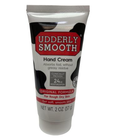 Udderly Smooth Travel Size Hand Cream Bundle - (2) 2 oz Tubes & Tips Card | Soothing Moisturizer for All Skin Types - Buy Online on GoSupps.com