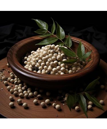  GO T ET NATURE White Kampot Pepper 100g - Certified PGI (Protected Geographical Indication)-PDO (Protected Designation of Origin) Resealable Bag Pepper Grain 100g - Buy Online on GoSupps.com