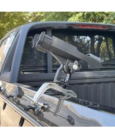 Fishing Boat Rod Holder 2 Pack - 360 Adjustable Large Clamp Opening Foldable Fishing Rod Stand - Buy Online on GoSupps.com