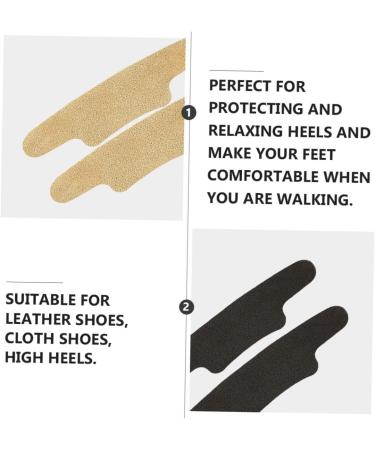 NOLITOY 12 Pairs Anti-Wear Foot Stickers | Silicone Heel Protectors for Too Big Shoes | Leather Insole & High Heel Pads - International Shipping Available - Buy Online on GoSupps.com