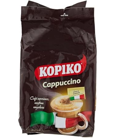 Kopiko Cappuccino Instant Coffee - 2 Pack (2x10) Plus bonus "to go" cup - Buy Online on GoSupps.com