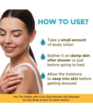 Buy Co..co Soul Body Lotion - Coconut & Sandalwood | Ayurvedic Paraben-Free Vegan | 200 ml - International Shipping Available - Buy Online on GoSupps.com