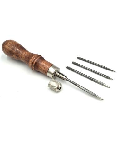 4 in 1 Leathercraft Sewing Awl - Hand Stitching Tool for Leather Sewing - Buy Online on GoSupps.com
