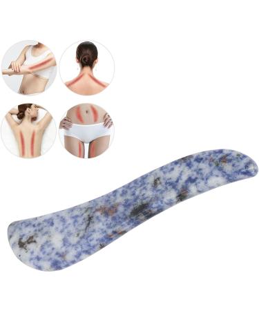 Shop Verdant Touch Blue Jade Gua Sha Board - Facial Scraping Tool for SPA & Acupuncture Therapy | International Shipping Available - Buy Online on GoSupps.com