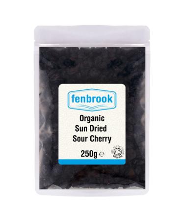 Organic Sun Dried Sour Tart Cherries 250g | Certified Organic by Fenbrook Organic