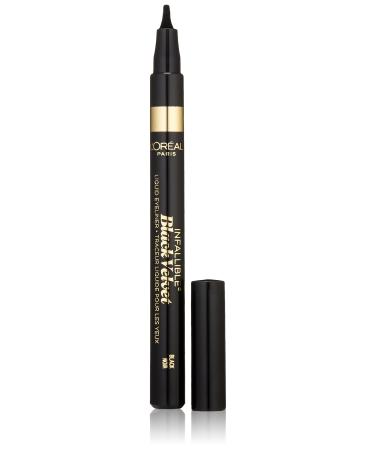 L'Or al Paris Infallible Black Velvet Liquid Eyeliner Black 0.056 oz. (Packaging May Vary) 1