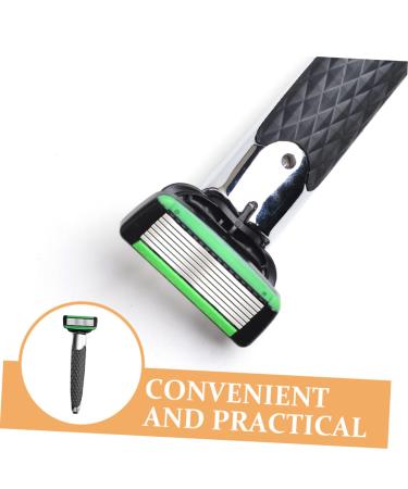 Beaupretty Professional Double Edge Safety Shaver Set | Men's Beard & Eyebrow Trimmer | Butterfly Open Design for Precision Hair Cutting - Buy Online on GoSupps.com