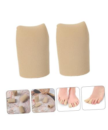 FOMIYES 2pcs Silicone Toe Sleeves - Toe Protectors for Moisturizing - 2.6x4cm - Buy Online on GoSupps.com