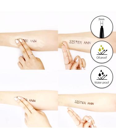 SISTERANN Perfect Slim Waterproof Eye Pencil 01_Black - 0.5g Ultra Slim 2mm Tip - Buy Online on GoSupps.com